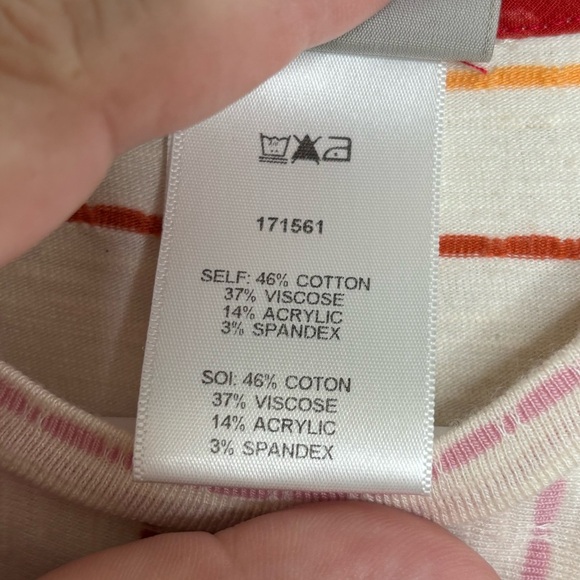 Anthropologie Dolan Maximal Striped Top - Picture 5 of 7